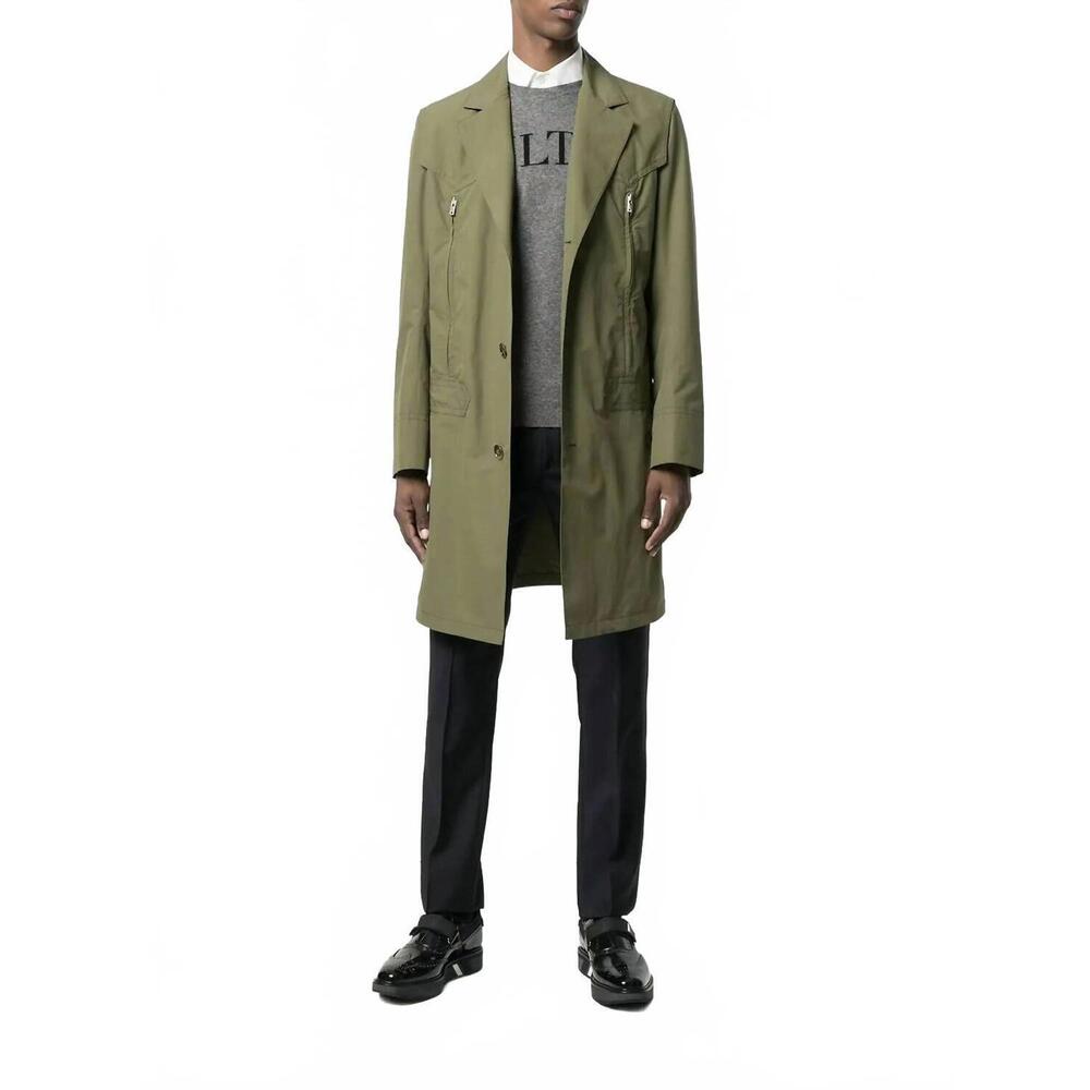 NEW VALENTINO piping trouser in navy
